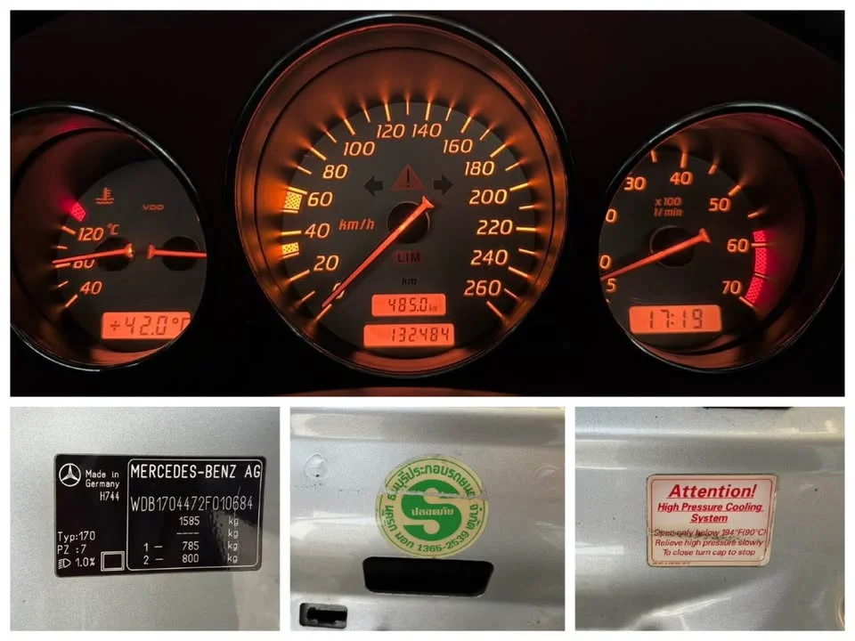 1997 Benz SLK-Class R170 2