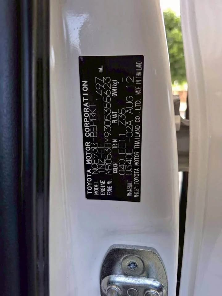 2012 Toyota Vios II 2