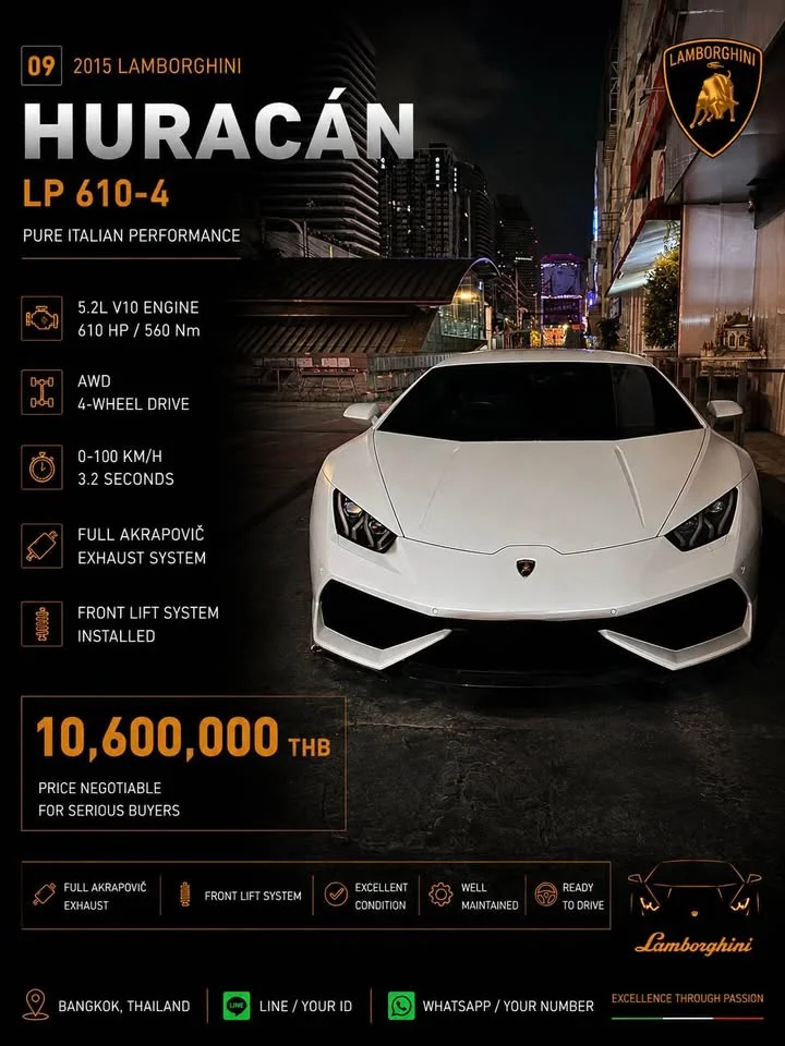 2015 Lamborghini Huracan 3