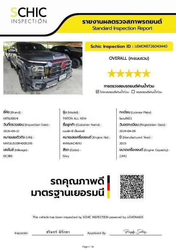 2024 Mitsubishi Triton VI 3
