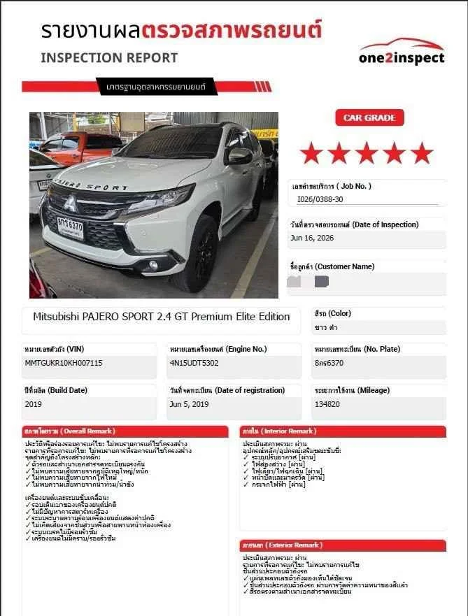 2019 Mitsubishi Pajero Sport III 2