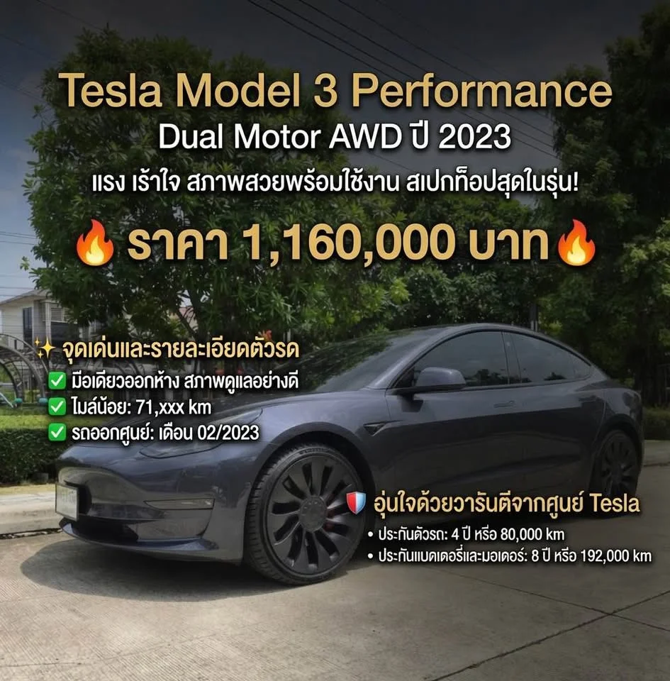 2023 Tesla Model 3 3