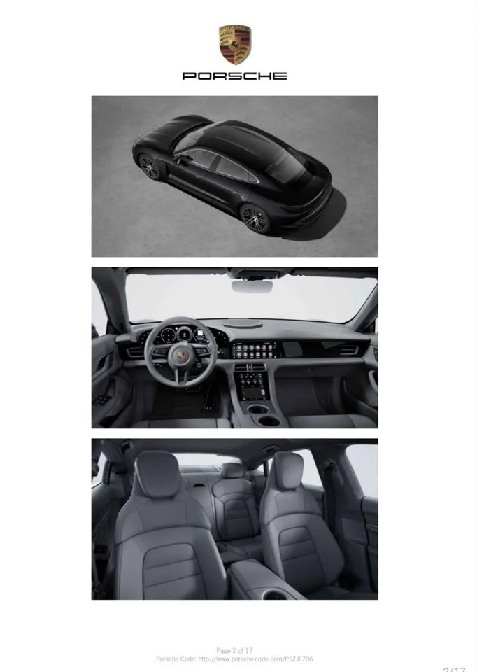 2024 Porsche Taycan 9J1 2